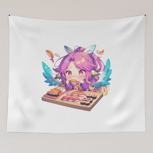 Item preview, Jibril No Game No Life Kawaii Sushi Daydream designed and sold by Spraykart.