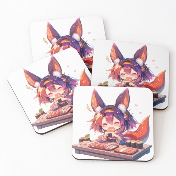 Item preview, Izuna Hatsuse No Game No Life Kawaii Sushi Feast designed and sold by Spraykart.