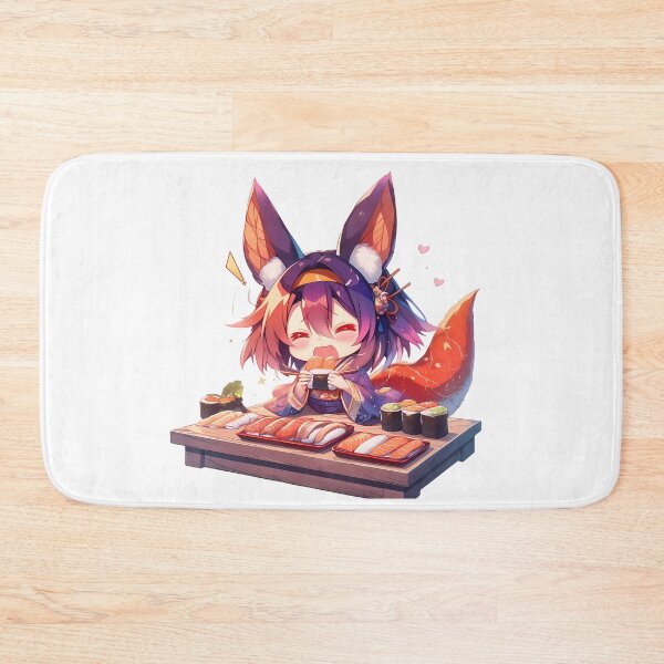 Item preview, Izuna Hatsuse No Game No Life Kawaii Sushi Feast designed and sold by Spraykart.