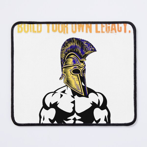 Item preview, Build Your Own Legacy Spartan Fitness Art designed and sold by poomfitshirt.