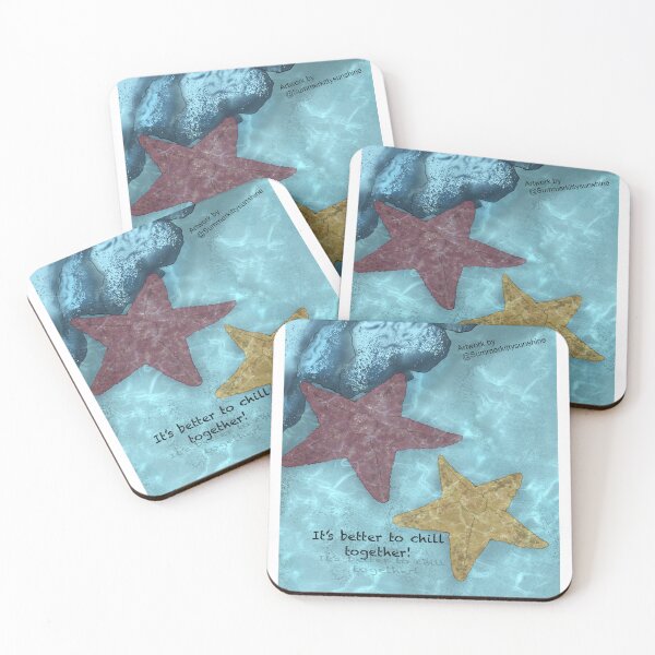 Item preview, Chill starfish designed and sold by SummerKittyArtz.