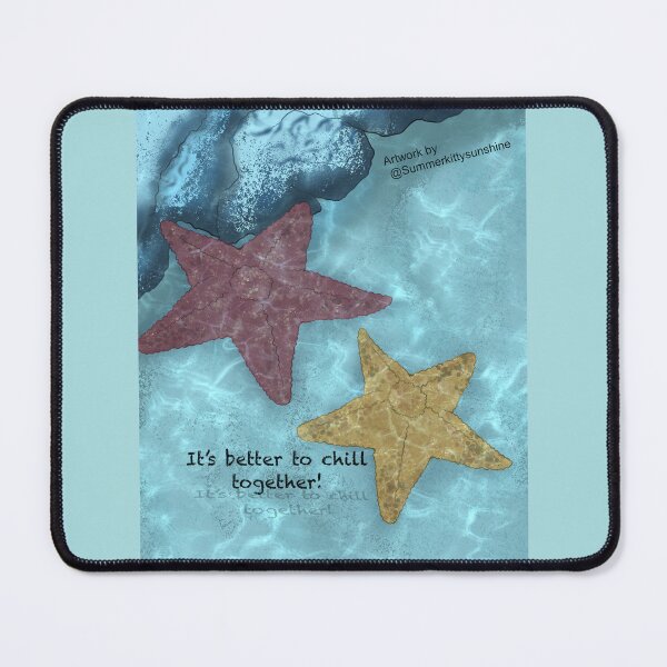 Item preview, Chill starfish designed and sold by SummerKittyArtz.