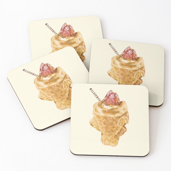 Item preview, Strawberry Taiyaki Dessert  designed and sold by YanxiArts.