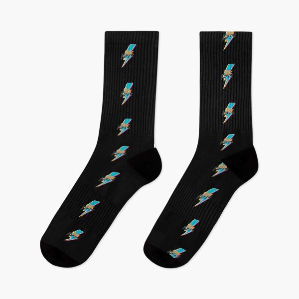 Item preview, 80s Vibes Lightning Bolt Retro Design – Neon 1980s Aesthetic designed and sold by MEMORY-LN-Tees.