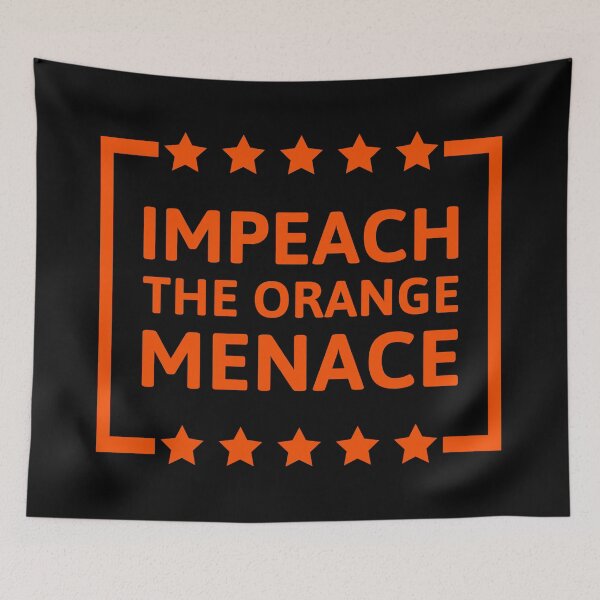 Item preview, Impeach the orange menace  designed and sold by Rachel the Artist .