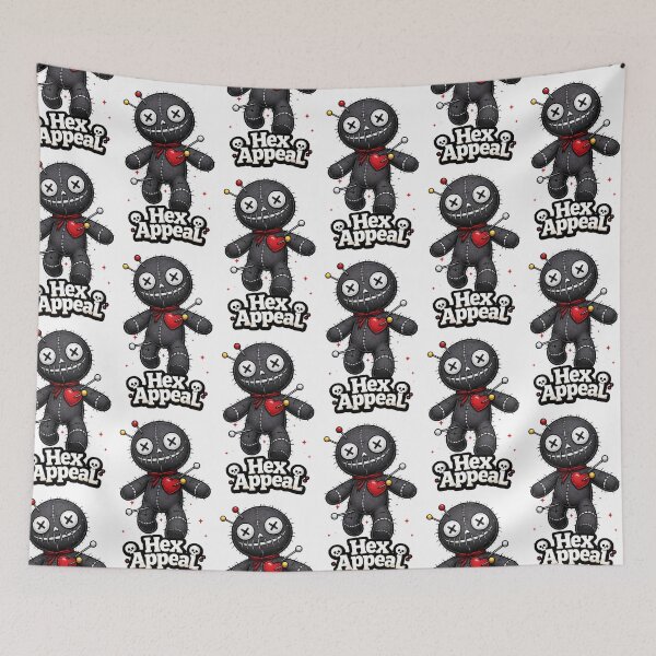 Item preview, Hex Appeal Gothic Voodoo Doll designed and sold by Skulls & Calaveras.