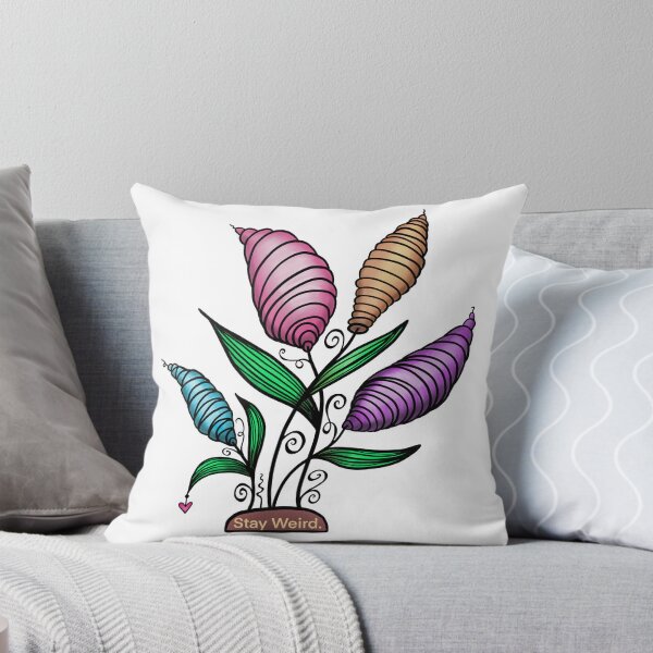Item preview, Stay Weird (Flowers) designed and sold by kelly-mcmillon.