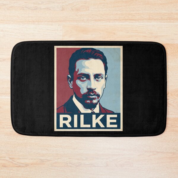 Item preview, Rainer Maria Rilke Hope Style Retro Poster Art  designed and sold by Anya Byron.
