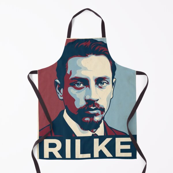 Item preview, Rainer Maria Rilke Hope Style Retro Poster Art designed and sold by Anya Byron.