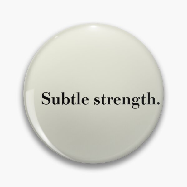 Item preview, Subtle Strength – Minimal Quiet Confidence Typography designed and sold by Irene Catchmind.