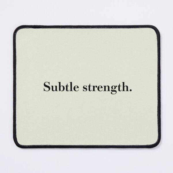 Item preview, Subtle Strength – Minimal Quiet Confidence Typography designed and sold by Irene Catchmind.