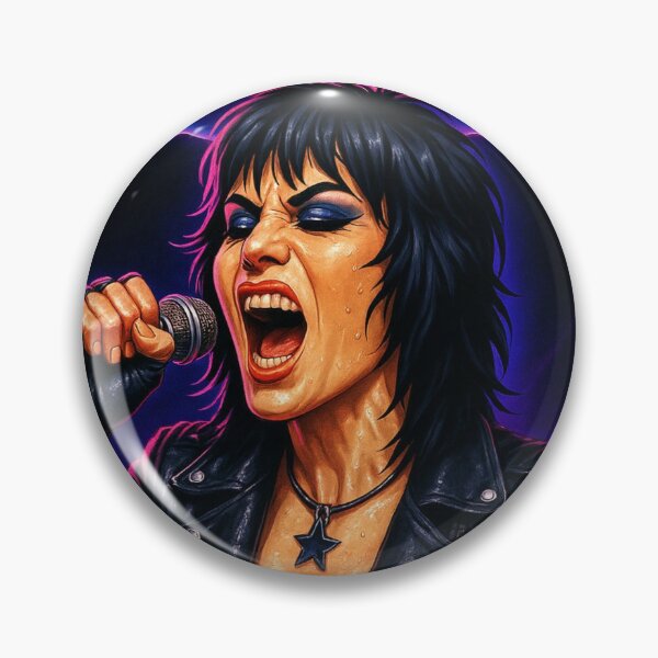 Item preview, Joan Jett Inspired I Love Rock N Roll Art Version 1 designed and sold by Endthedisease.