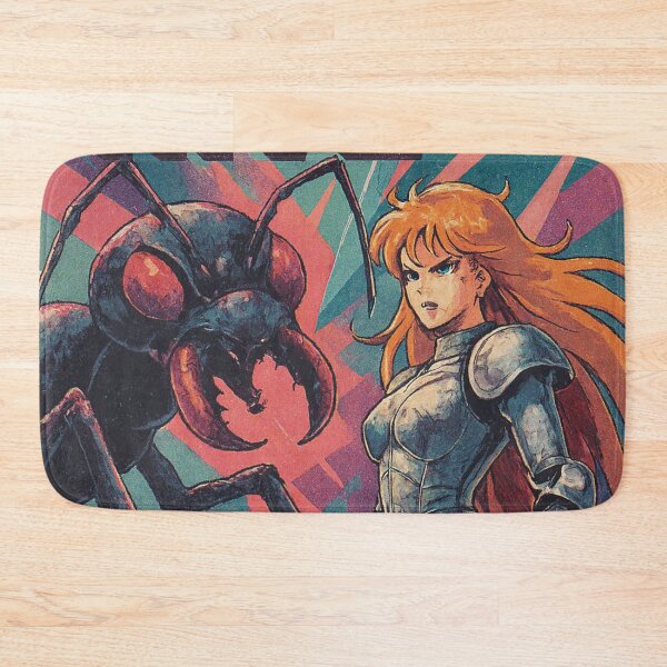 Item preview, Dawn of the Hive: Retro Anime Style Warrior designed and sold by JonelleTshirts.