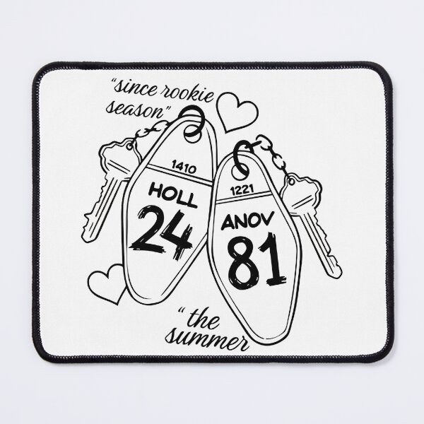 Item preview, Room Numbers Team Hollanov Hockey Romance Heated Rivalry  designed and sold by BousinilyArt.