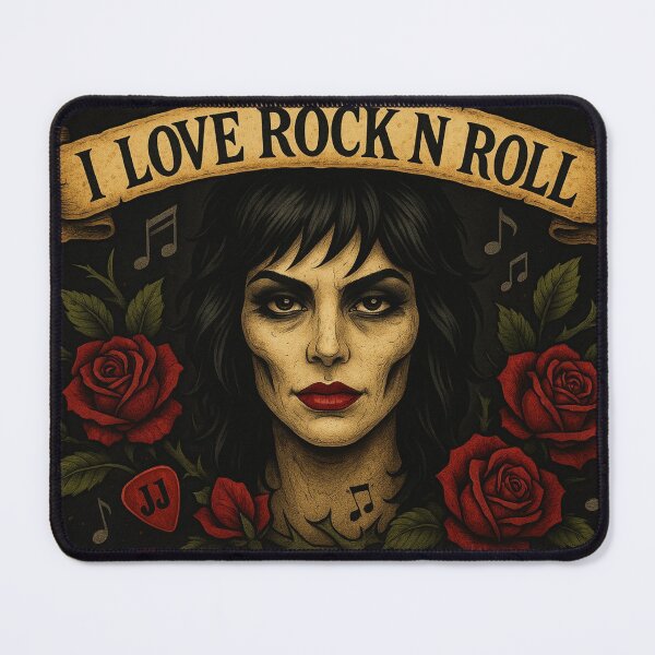 Item preview, Joan Jett Inspired I Love Rock N Roll Art Version 2 designed and sold by Endthedisease.