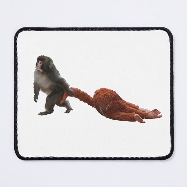 Item preview, Punch the Monkey Sticker designed and sold by loupglouglou.