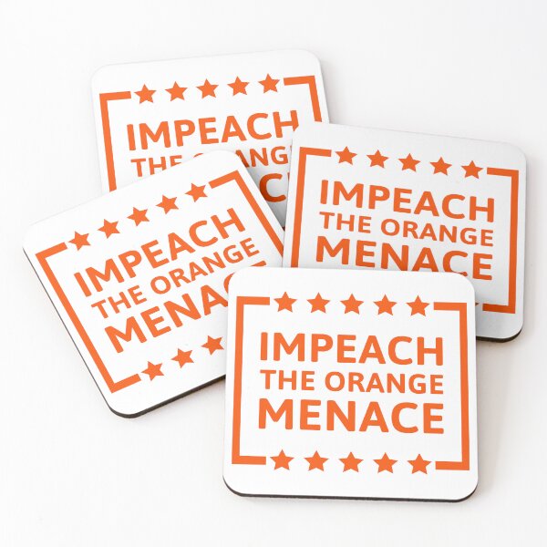 Item preview, Impeach the orange menace  designed and sold by Rachel the Artist .