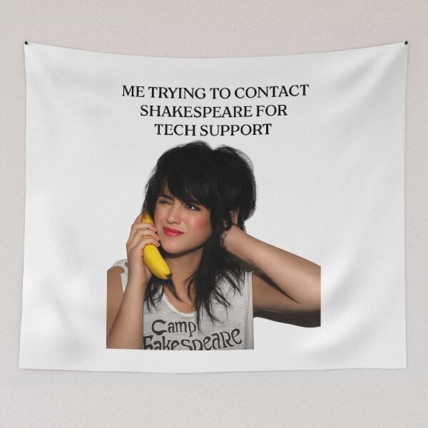 Item preview, Katy Perry Tech Support Banana Phone Meme Humor designed and sold by Vicky021.