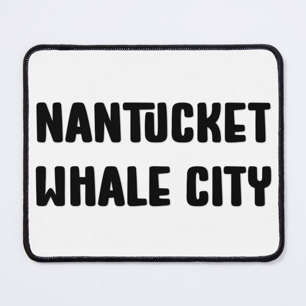 Item preview, Nantucket Whale City Charm designed and sold by Tshirtpedia.