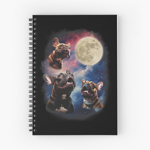 Item preview, Frenchies Howling At The Moon Ironic Funny French Bulldog Men Women designed and sold by michealhunttt.