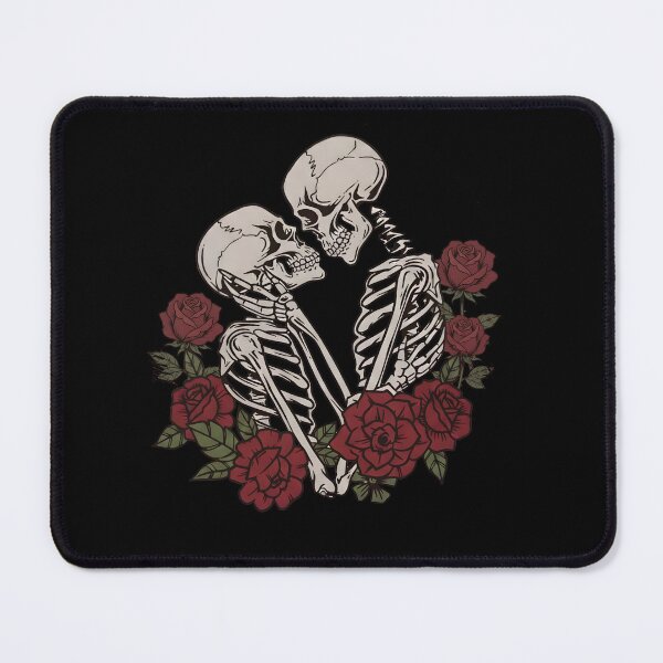 Item preview, Wuthering Heights Skeleton Lovers, Gothic Dark Romance designed and sold by BingyBongoArt.