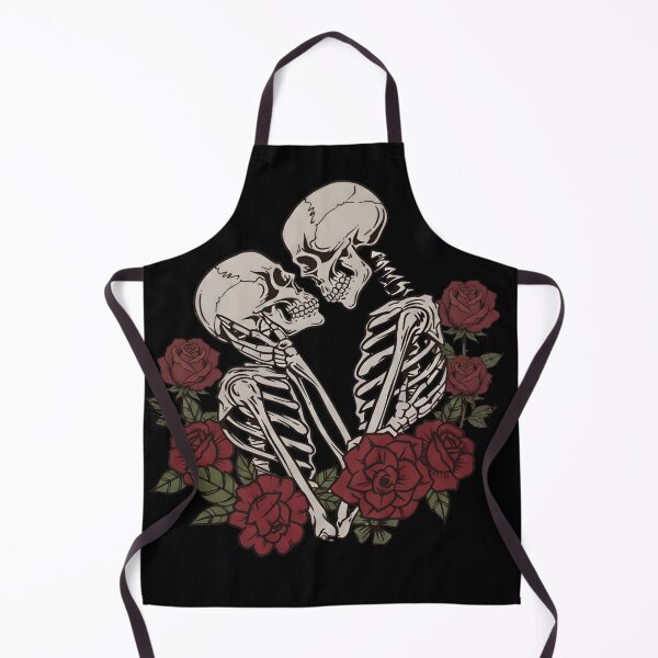 Item preview, Wuthering Heights Skeleton Lovers, Gothic Dark Romance designed and sold by BingyBongoArt.