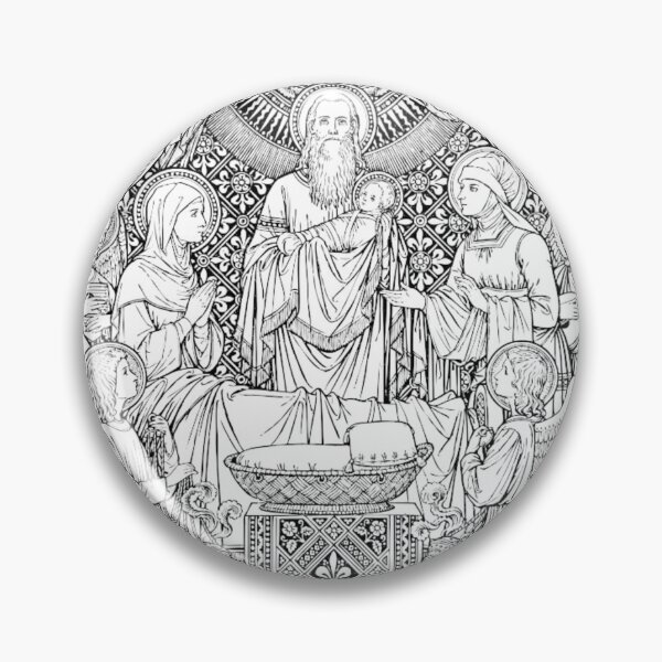 Item preview, Nativity of the Blessed Virgin Mary Catholic Christian Art designed and sold by ParsonBrown.