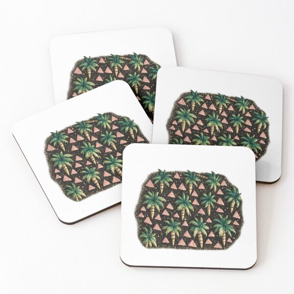 Item preview, Tropical palm trees seamless pattern designed and sold by novyron.