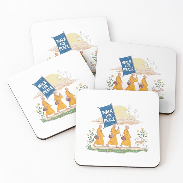 Item preview, Walk for Peace Aloka Buddhist Monks Journey  designed and sold by CristHuds.