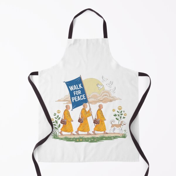 Item preview, Walk for Peace Aloka Buddhist Monks Journey  designed and sold by CristHuds.