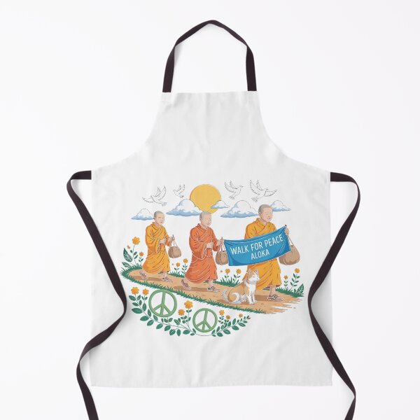 Item preview, Walk for Peace Aloka Buddhist Monks Journey  designed and sold by CristHuds.