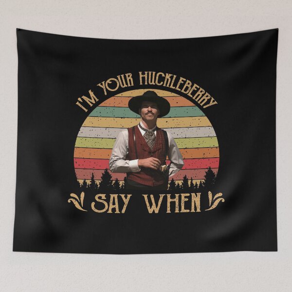 Item preview, Vintage I'm Your Huckleberry Say When designed and sold by BousinilyArt.
