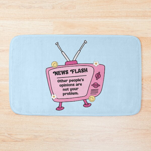 Item preview, News Flash other people's opinions are not your problem retro tv designed and sold by BrownHorse90s.