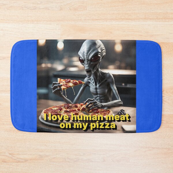 Item preview, Alien Pizza Dude designed and sold by Hulabloom.