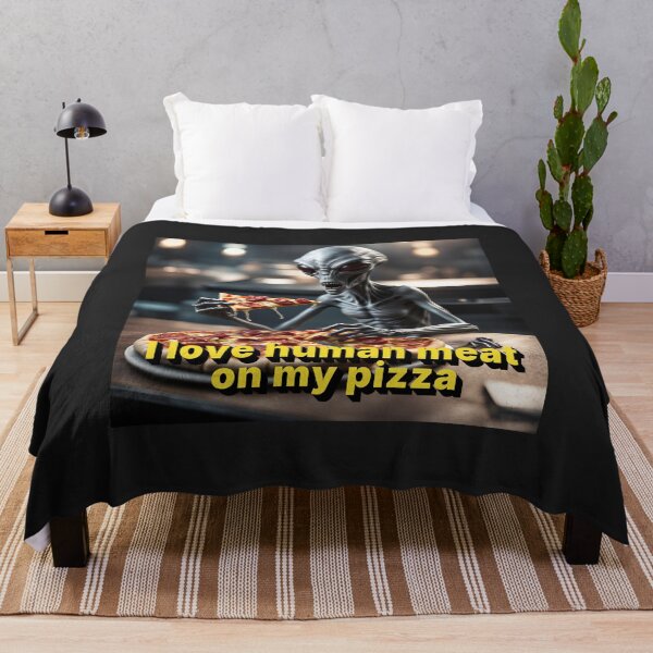 Item preview, Alien Pizza Dude designed and sold by Hulabloom.