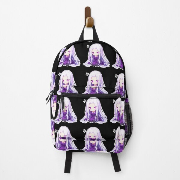 Item preview, Chibi Kawaii Angry Illyasviel Von Einzbern Fate Stay Night Anime Character Purple Dress designed and sold by 108Recordings.
