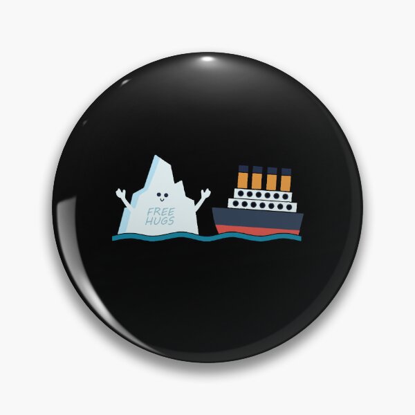 Item preview, Titanic Funny Titanic and Iceberg Free Hug Parody Boys Girls designed and sold by farhanhafeez.