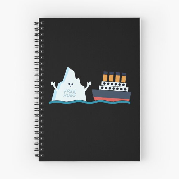 Item preview, Titanic Funny Titanic and Iceberg Free Hug Parody Boys Girls designed and sold by farhanhafeez.