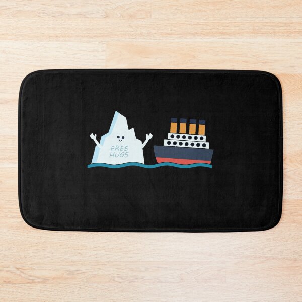 Item preview, Titanic Funny Titanic and Iceberg Free Hug Parody Boys Girls designed and sold by farhanhafeez.