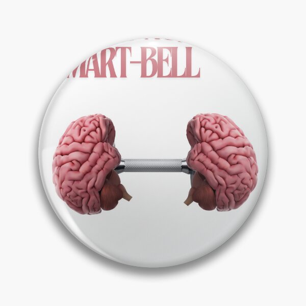 Item preview, Smartbell Funny Brain Dumbbell Workout Pun designed and sold by poomfitshirt.