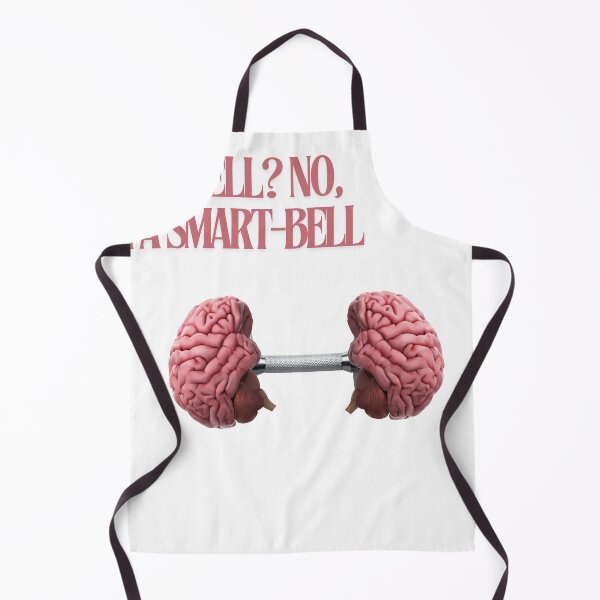 Item preview, Smartbell Funny Brain Dumbbell Workout Pun designed and sold by poomfitshirt.
