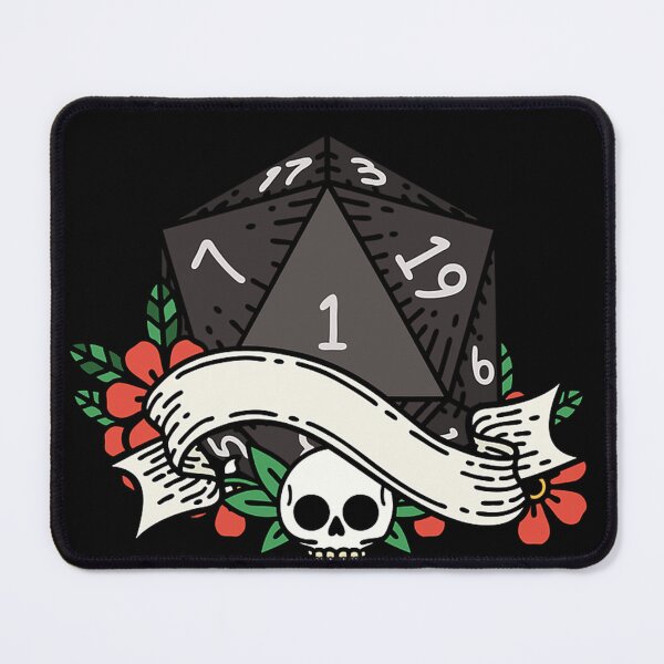 Item preview, Dnd Rpg Funny Critical Failure Crying Is A Free Action Natural One D20 Dice. designed and sold by Mug Lab.