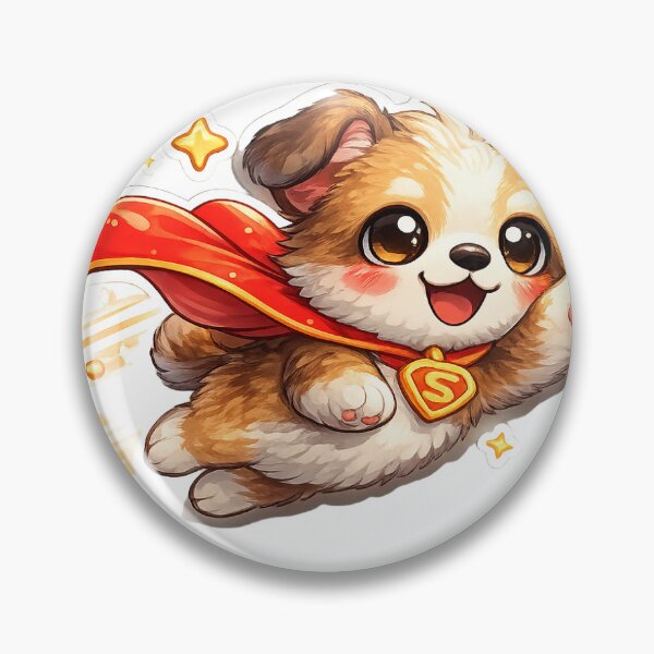 Item preview, super hero dog flying in the sky designed and sold by godgrik14.