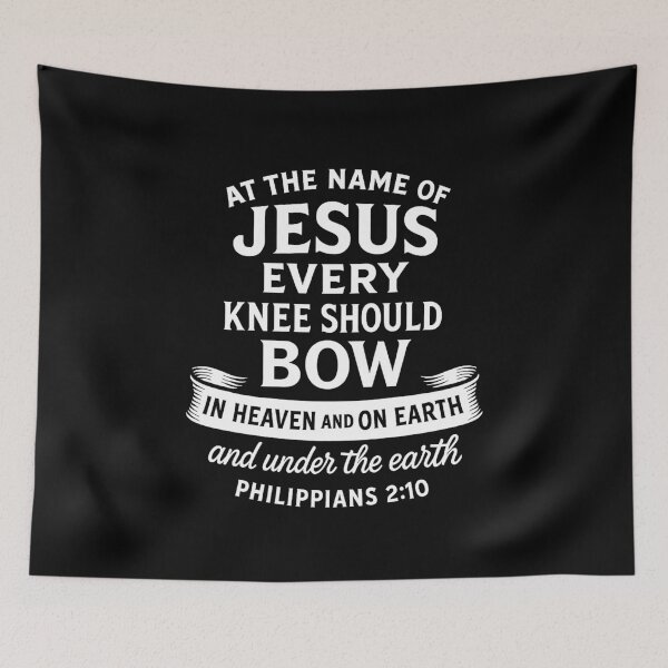 Item preview, Philippians 2:10 At The Name Of Jesus Every Knee Should Bow designed and sold by plushism.
