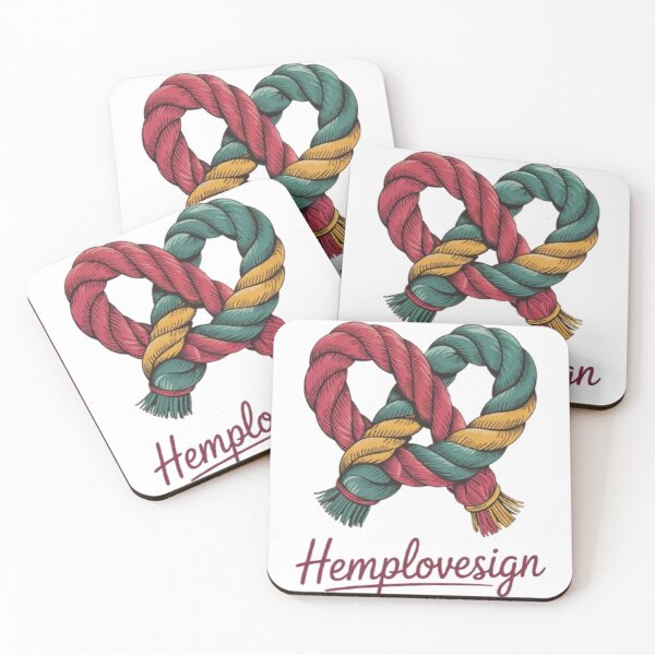 Item preview, Vintage Hemp Rope Heart - Hemplovesign Art designed and sold by Bulk store .