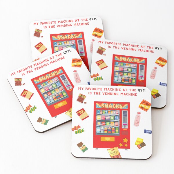 Item preview, Favorite Gym Vending Machine Funny Fitness designed and sold by poomfitshirt.