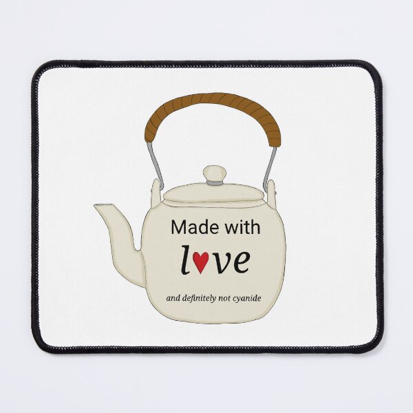 Item preview, Made with love and definitely not cyanide designed and sold by Barely Woken.