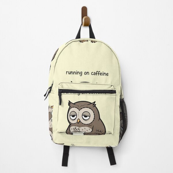 Item preview, Always Tired Owl Sticker | Low Energy Animal Meme designed and sold by ZyxDes.