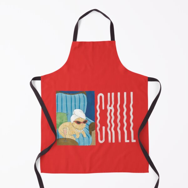 Item preview, Chill Spa Cat Aesthetic Illustration designed and sold by art-injoy.