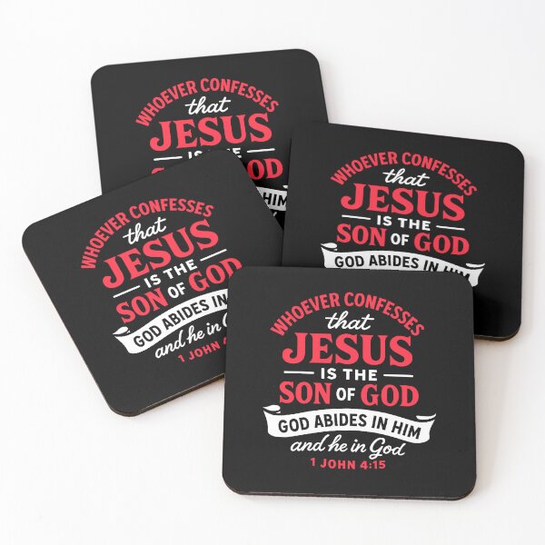 Item preview, 1 John 4:15 Jesus is the Son of God designed and sold by plushism.